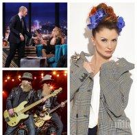 САМО В ПИК: Нели Рангелова с голям гаф на диванчето пред Цитиридис - естрадната певица обръсна 