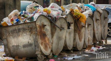 ромите казанлък вече събират боклуците торби