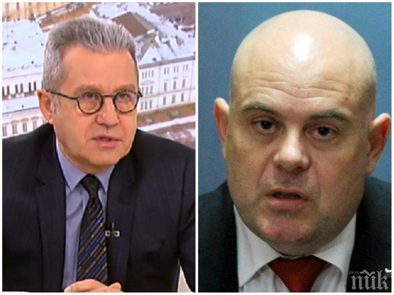 СИЛНИ ДУМИ: Йордан Цонев похвали Иван Гешев за работата му