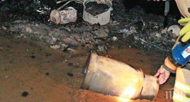 Взрив на газова бутилка предизвика пожар в къща в Дупница