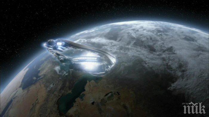 НЕВЕРОЯТНО: НЛО кръжи в орбита около Земята (ВИДЕО)