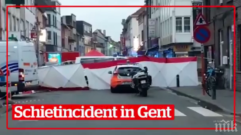 КЪРВАВАТА БАНЯ ПРОДЪЛЖАВА! Терорист наръга пешеходци в Белгия (ВИДЕО)
