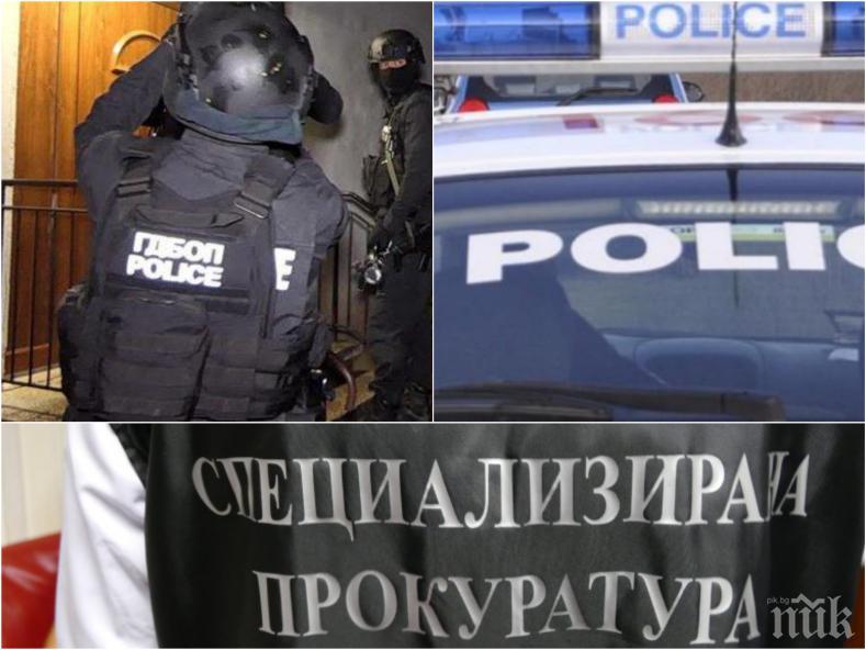 АКЦИЯ В ШУМЕН: Прокуратурата и МВР с ударна операция срещу битовата престъпност - има арестувани и производства за незаконни цигари, дрога и кражби 