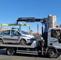 Паяк вдигна патрулка във Варна