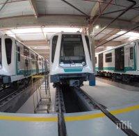 Новите влакове за третата линия на метрото вече са в София (СНИМКИ)