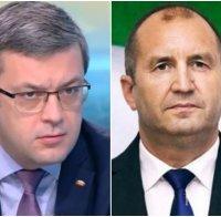 Тома Биков разобличи интригите на Радев: Президентът откри предизборната си кампания, като ни обяви война