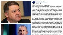 Николай Ненчев разобличи президента: Радев е творение на Решетников, Дугин и Кремъл