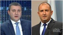 ДИРЕКТНО - Владислав Горанов: Президентът прояви политически нагон още в първите си дни като държавен глава