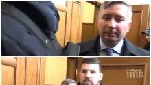 ЕКСКЛУЗИВНО В ПИК TV! Вижте как подсъдимият Прокопиев бяга от Ива Николова (ВИДЕО/ОБНОВЕНА/СНИМКИ)