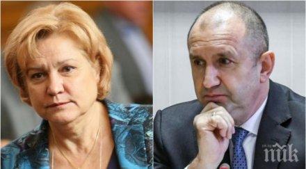 менда стоянова румен радев импийчмънт президент сме дали години