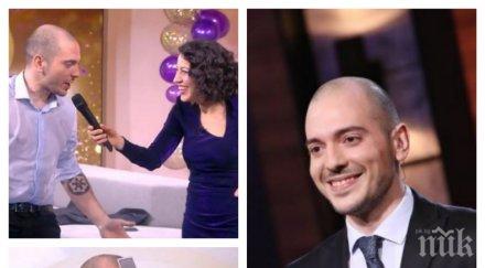 чрд подариха цитиридис зелено ферари новият водещ предрекъл телевизионната кариера гимназията снимки