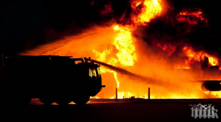 мъж загина пожар дома