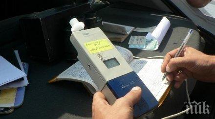 тираджия заловиха шофьор близо промила алкохол кръвта