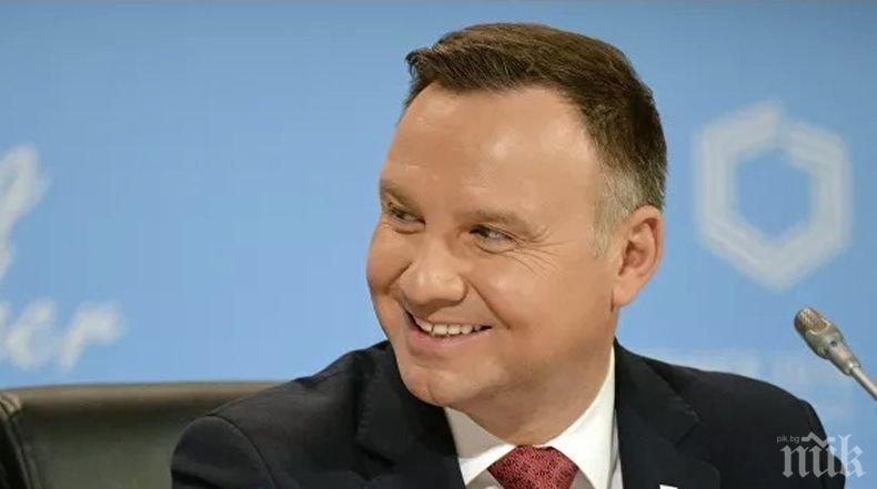 Полският президент подписа спорния законопроект за дисциплинарните наказания на съдии