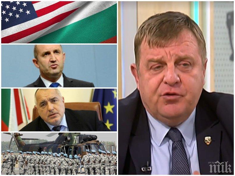 ГОРЕЩИ ТЕМИ: Каракачанов с ексклузивен коментар за войната с президента и съдията с черен печат за САЩ