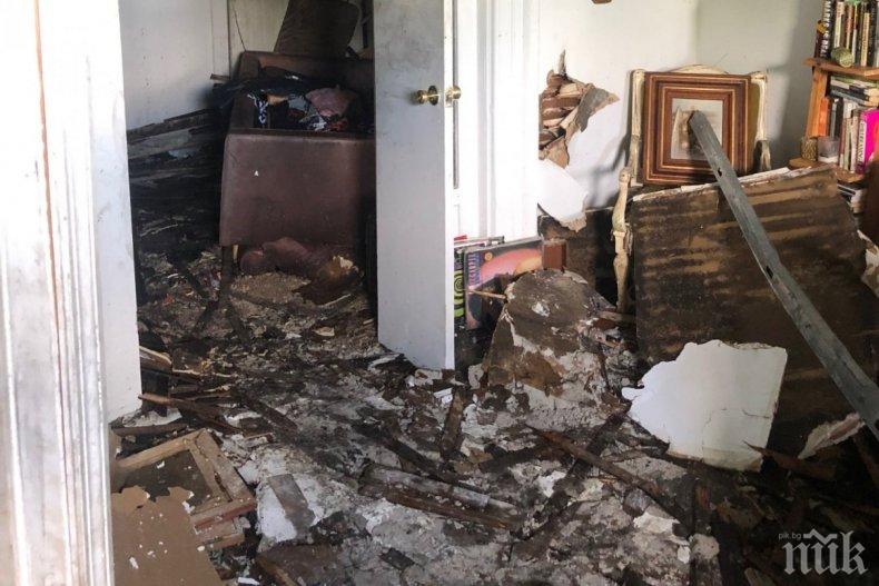 Ето го Делян, който запали жилището на майка си в Меден рудник (СНИМКА)