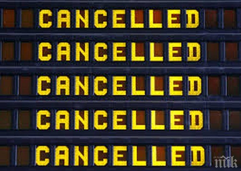 Анулираха полет Варна-Виена заради лошото време