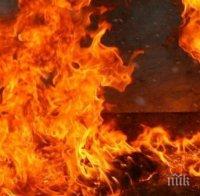 Жена изгоря в барака
