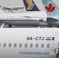 Хърватските авиолинии с директни полети до България