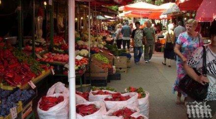 пишат актове нелегални търговци женския пазар