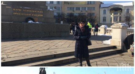 извънредно пик съратникът румен радев костя копейкин дойде поредната екстремистка акция насред софия мощно провали ива николова йоло денев уречения ча