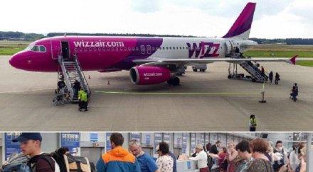 нискотарифната уизеър заряза българи блокирани летище дортмунд