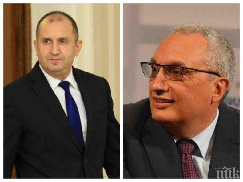 ШАМАР: Иван Костов захапа Румен Радев и се присмя на уличните протести