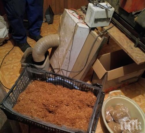 Полицията във Видин с удар - иззе голямо количество контрабанден тютюн