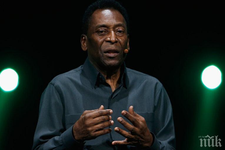 Пеле изпадна в депресия заради влошеното си здраве