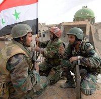 Сирийската армия изтласка бунтовниците на запад от Алепо