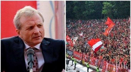 гриша ганчев надъха отбора дербито левски армейците излизат солидни премии