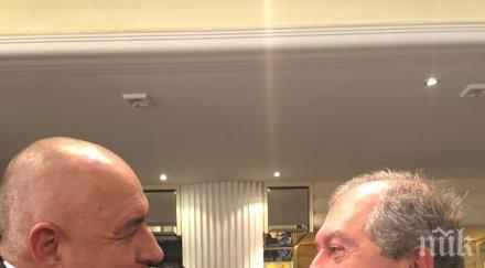 премиерът борисов срещна президента армения