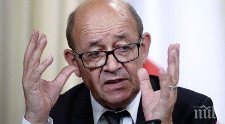 затвор глоба измамници представяли френския външен министър