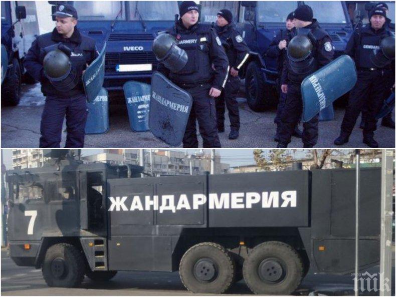 ГОРЕЩО В ПИК TV: София под блокада преди вечното дерби - стотици полицаи и тежки машини на жандармерията пазят центъра на столицата (ВИДЕО)