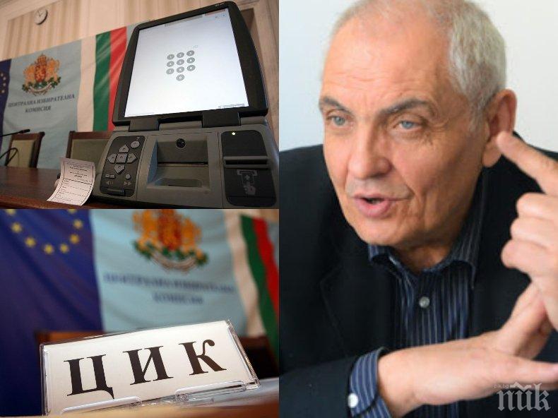 ЕКСПЕРТНО: Машинното гласуване е прахосничество