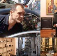 ПЪРВО В ПИК TV: Вижте античните богатства на Васил Божков в офиса му на 