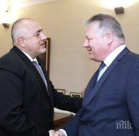 ПЪРВО В ПИК: Борисов прие президента на Федералната разузнавателна служба на Германия
