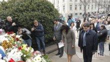 ГЕРБ се поклониха пред паметта на Васил Левски (СНИМКИ)