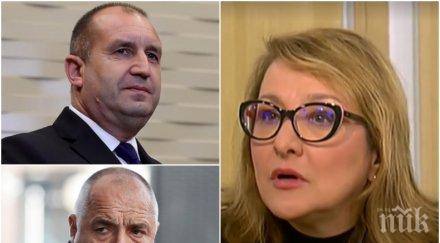 гореща тема антоанета христова цялото изказване президента заплашване радев осъзнава противопостави борисов бъдеще