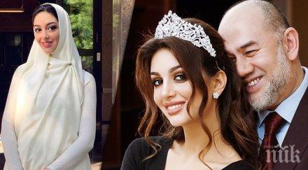 бившата кралица малайзия продава сватбената рокля млн долара снимки