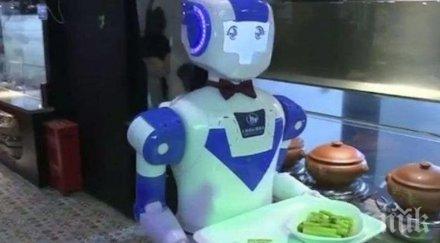 китайски учени конструираха робот разпознава хора висока температура тълпата