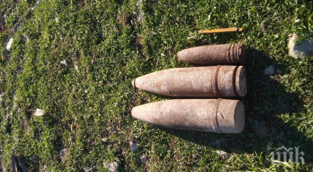 военни откриха невзривени боеприпаси смядово