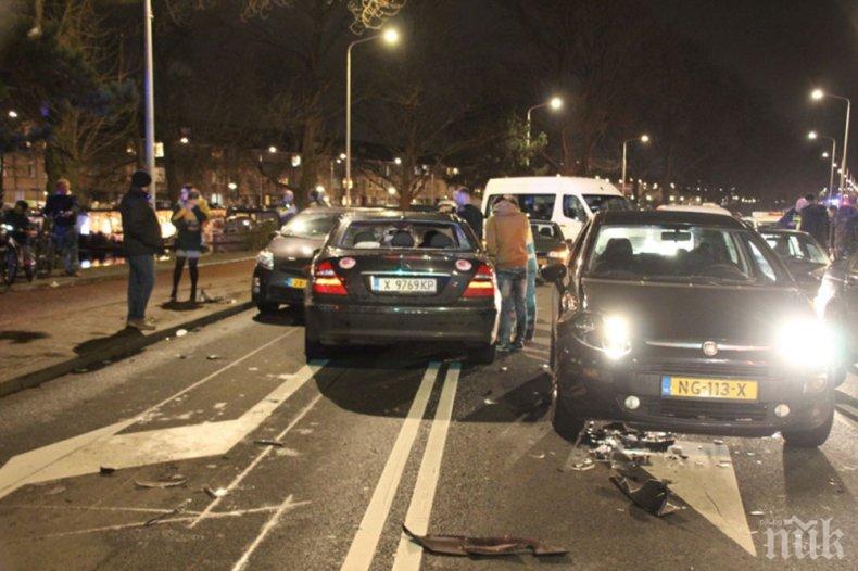 Катастрофа прати четирима в болница