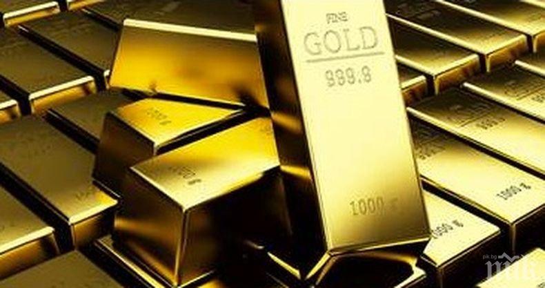 Цената на златото достигна 7-годишен връх