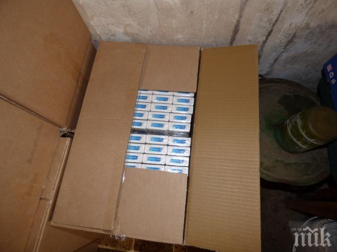 Заловиха контрабандни цигари за над 120 000 лева (СНИМКИ)