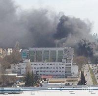 ПЪРВО В ПИК: Огромен пожар вилнее във Варна - гъсти кълба дим се носят над града (СНИМКИ)