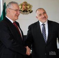 ПЪРВО В ПИК: Борисов се срещна с министъра на вътрешните работи на Бавария 