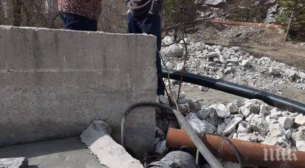 лъки вдигнаха протест бранят задържаните замърсяването реките