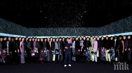 прецедент дефиле армани премина без публика заради короновируса