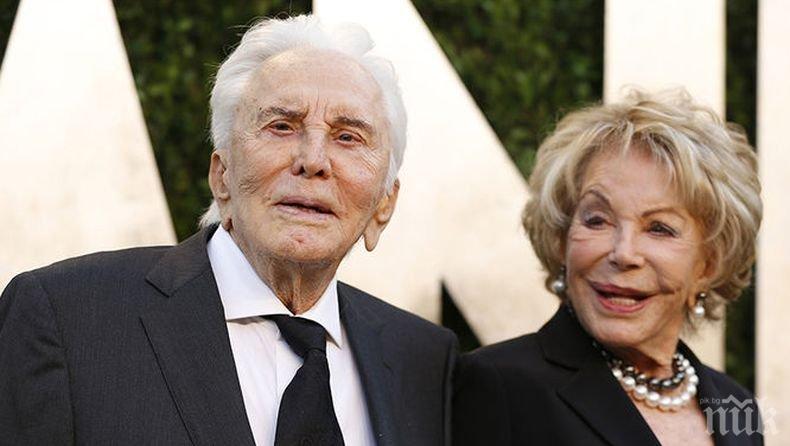 Кърк Дъглас остави милионите си за благотворителност
